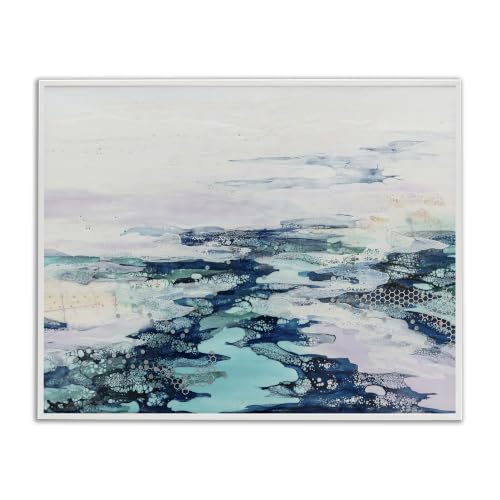 'Abstract Water Ocean Composition'| Framed Giclee Art