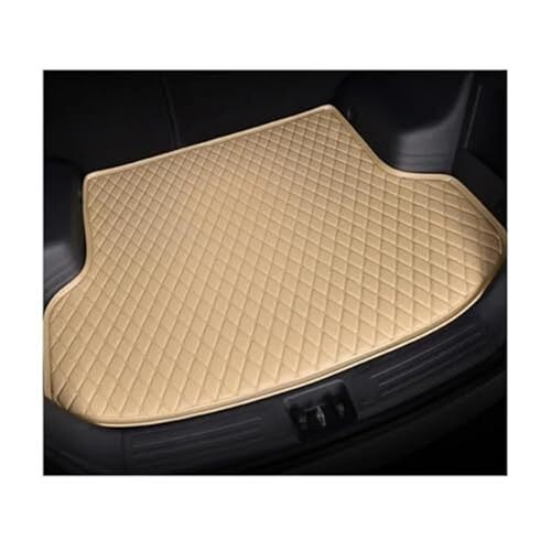 Tapis de coffre de prestige beige et étanche pour finitions intérieures de standing