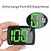 Heads up Display for Cars, Digital GPS HUD Speedometer Meter MPH Speedo for Cars Trucks, USB Cable Plug & Play, Large Font Display