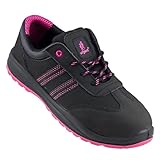 Confort d'utilisation : léger et très confortable, respirant, finition douce au niveau de la cheville, pointe en métal, doublure douce pour améliorer la ventilation du pied, absorption d'énergie dans le talon.