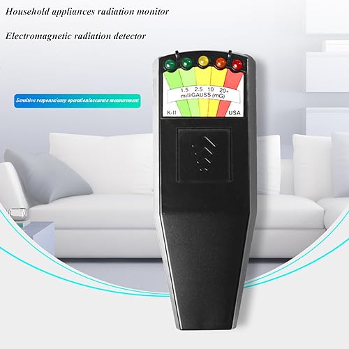 Medidor EMF con detector de campo magnético y alarma miniatura 3