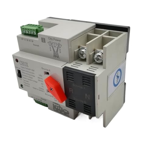 Double alimentation sans interruption mini commutateur ATS 3P pour éviter les pannes