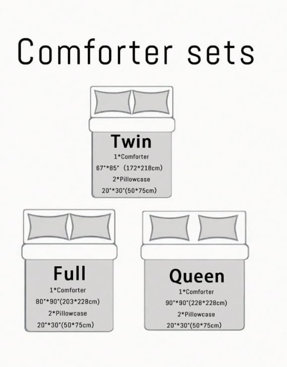 Skull Comforter Red Floral Quilt Set Queen Size, Gothic Skull Print Bedding for Boys Girls, Flower Rose Soft Duvet Set with 1 Comforter + 2 Pillowcases for Bed Decor - Image 9