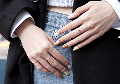 Danni & Toni Semi Cured Gel Nail Strips (Fur Baby) Doggy Gel Nail Stickers Gloss Nail Polish Strips 28 Stickers #TOP1