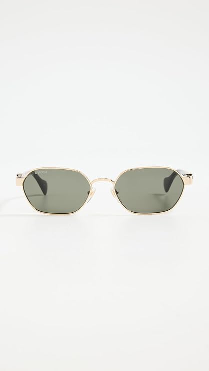 Generico Sunglasses GG1593S 56/18 001 Gold Black