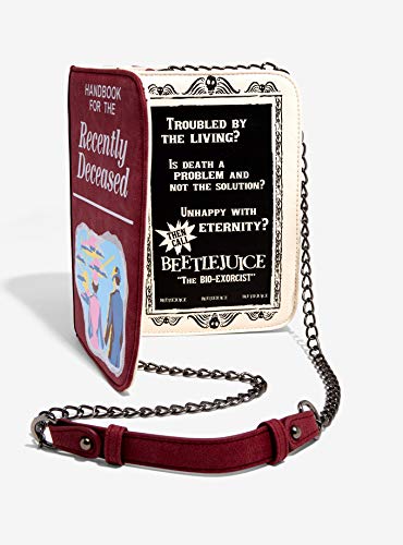 Beetlejuice Handbook For The Recently Deceased Crossbody Bag2