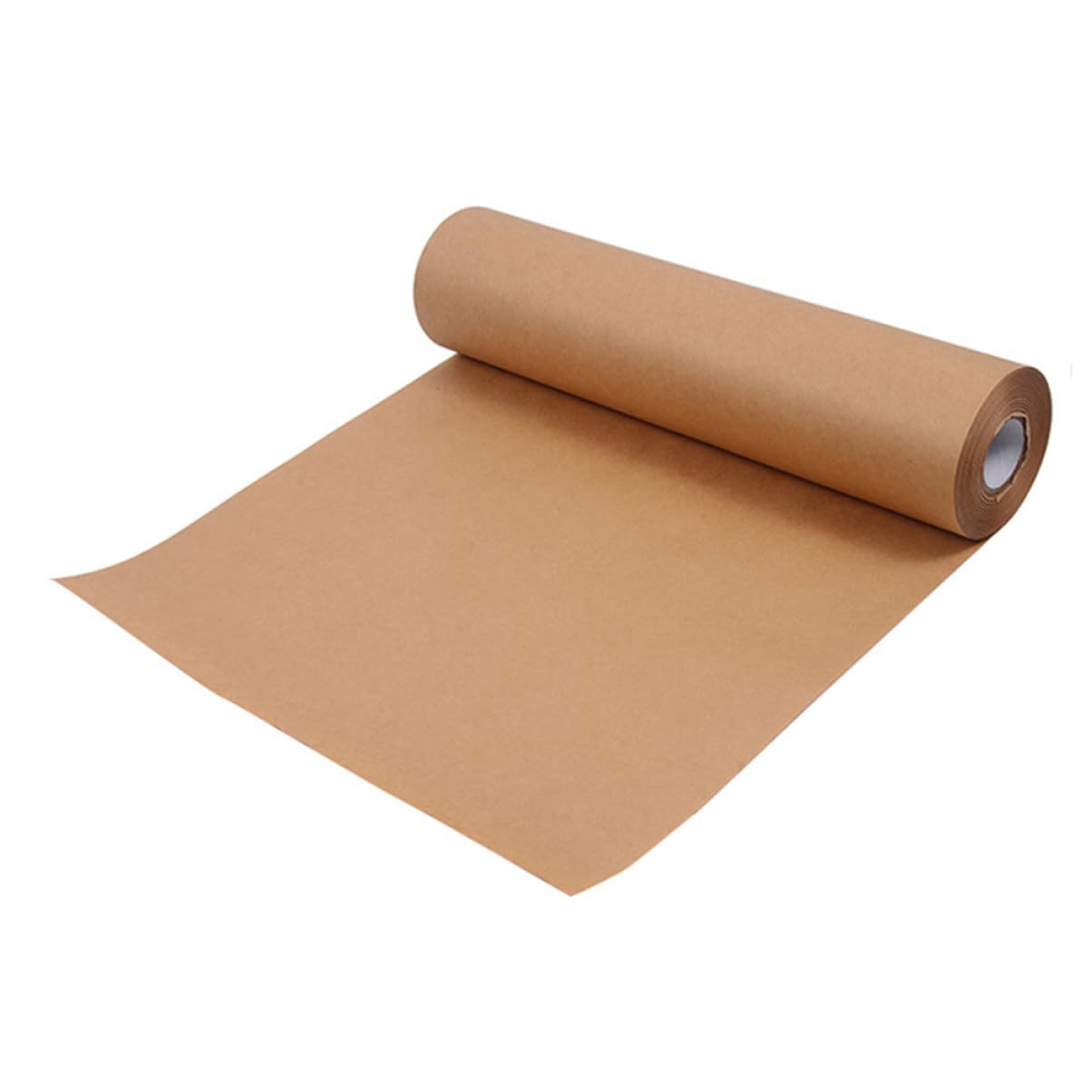 OSALADI Papier Papier Décoratif Sûr Odeur Rouleau 45 Cm X 30 M Kraft Marron pour Emballage Présent et Artisanat Adapté pour Bouquets et Travaux Manuels DIY