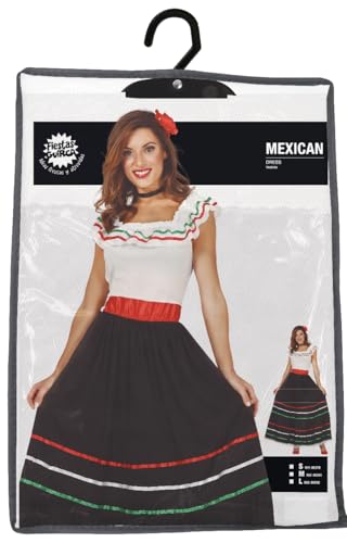 FIESTAS GUIRCA Mexican Lady Fancy Dress Women - Spanish Fancy Dress Costumes for Women Size XL 18-20 - Image 2