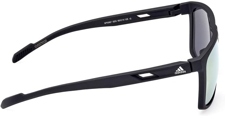 Sunglasses Adidas Sport SP 0067 02G Matte Black/Brown Mirror Contrast