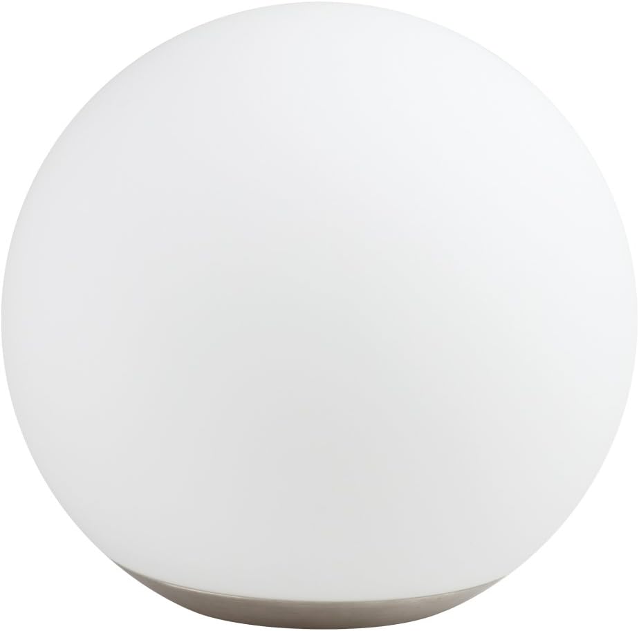 iDual Dahlia LED Smart Glass Table Lamp, Works with iDual Remote (Sold Separately)