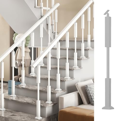 Barres d'escalier réglables en métal pour sécuriser les marches de votre maison