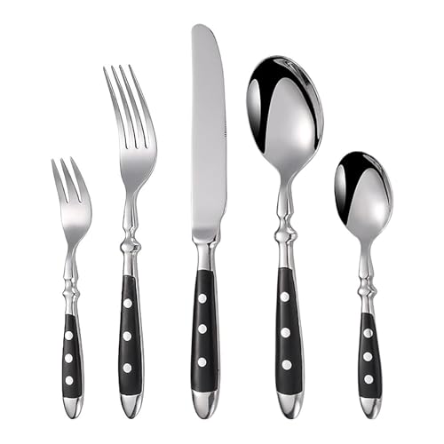 Set Cuchillos Cocina 30 Piezas Acero Inox