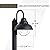 Sea Gull Lighting One-Light Outdoor Post Lantern Outside Fixture, Full Size, Black