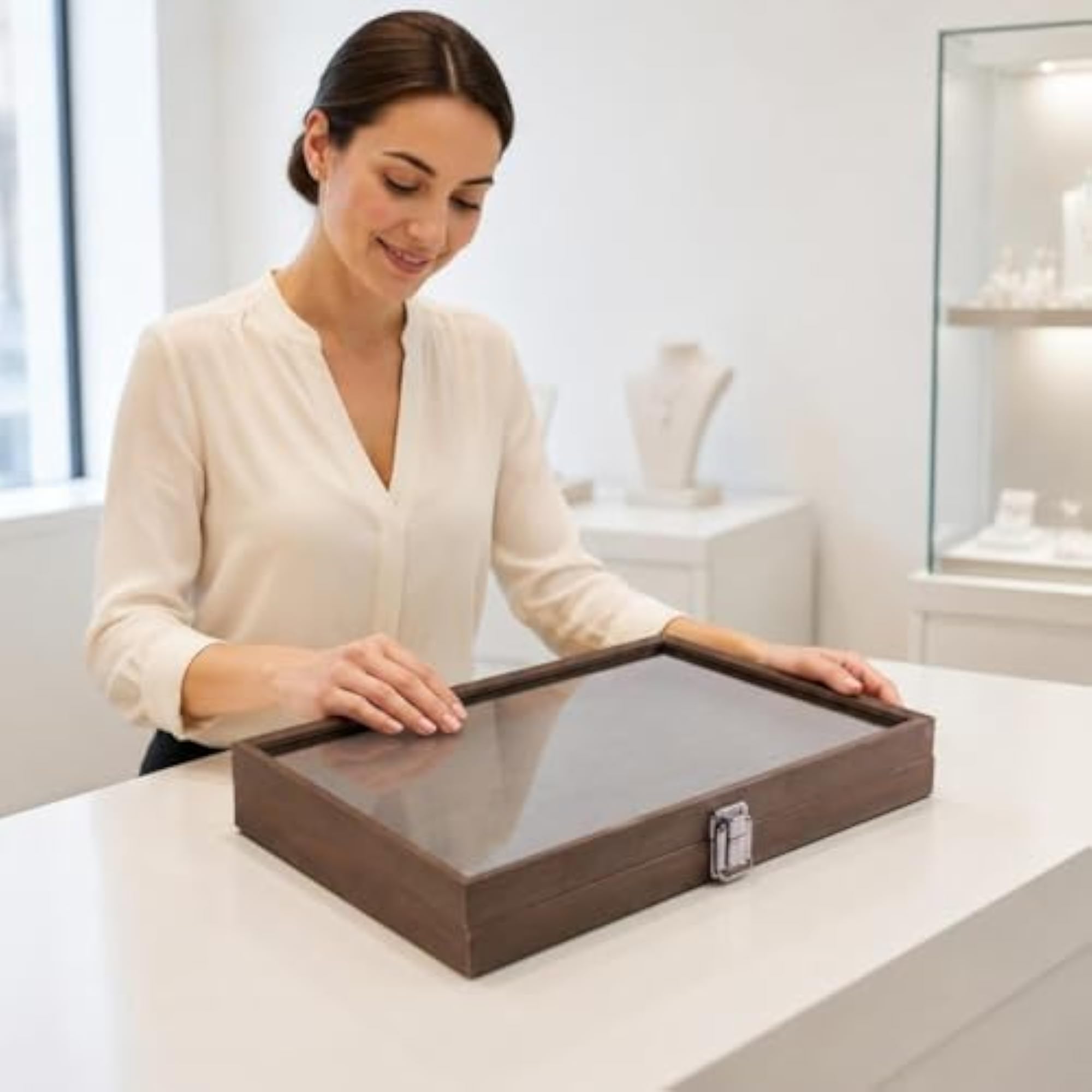 Bead Storage & Display Organizer for Crafting