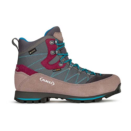 AKU Damen Trekker Lite Iii Wide GTX W's Wanderschuhe, Grau Dust Pink