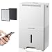 Greenmigo Deumidificatore 55L/24h,Deumidificazione Smart Adatto fino a 120m2,WiFi,Ionizzatore,Filtro Hepa Filtro e ai Carboni Attivi,Scarico Continuo,Serbatoio 7 Litri,Timer 24 Ore(ALPHA-AF55 WiFi)