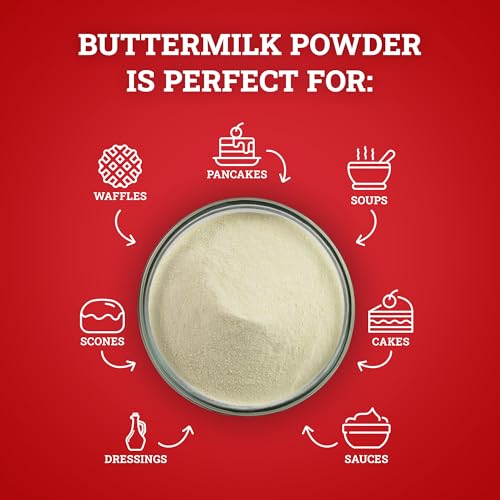 Image of Hoosier Hill Farm Buttermilk Powder, 1LB (Pack of 3)