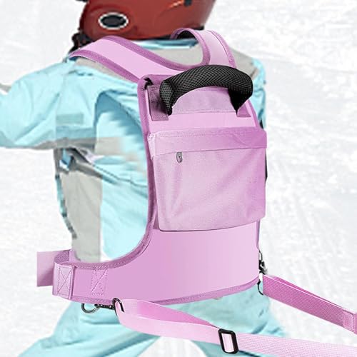 Arnês de esqui para crianças, Arnês de esqui,Arnês ajustável para crianças - Mochila de instrutor de