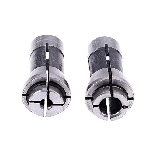 Yxcc 4 Pack Die Grinder Collet Grinding Machine Clamping Collet,2 Pack 3Mm And 2 Pack 6Mm Die Grinder Collet Grinding Machine Clamping Collet Adapter 1/4" And 1/8" Arbors Shanks #TOP2