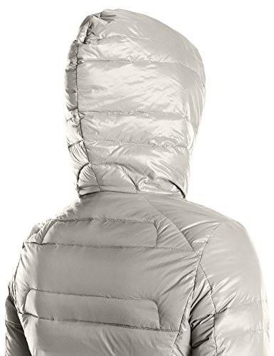 Amazon Brand - Lark & Ro Women's Packable Down Hooded Jacket
