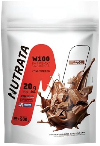W100 Chocolate 900Gr Refil - Nutrata