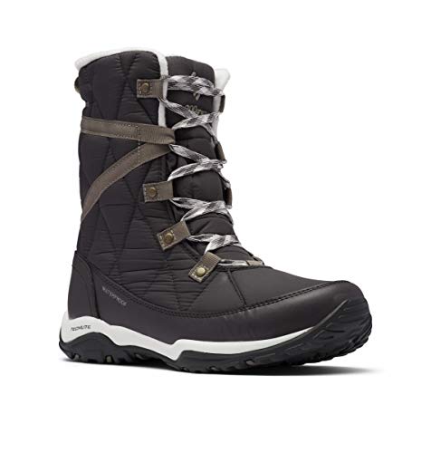 Columbia Women's CASCARA Omni-Heat Snow Boot, Dark Grey/Kettle, 8.5