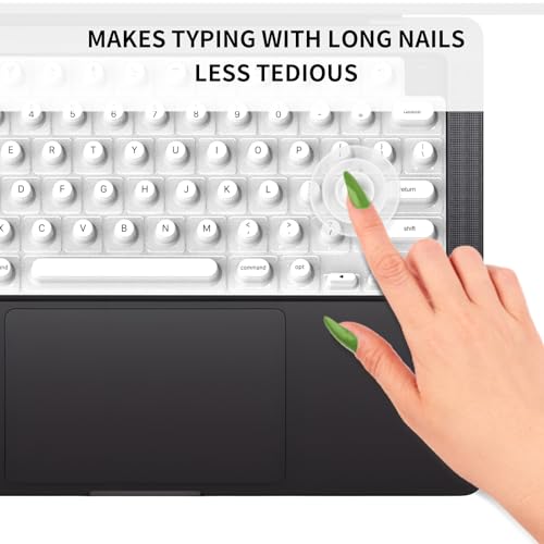 Cubre teclados de silicona para uñas largas modelos 2021-2024 miniatura 5