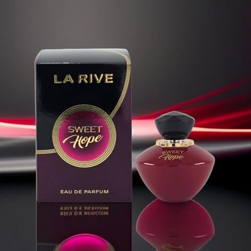 La Rive Sweet Hope - Eau de Parfum para mujer, aroma oriental dulce, vainilla y almendra, 90 ml