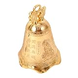 WEKAMOS ヴィンテージ風鈴ミニベル 小型アイアンペンダント クリスマス飾り 鈴音装飾用 風水インテリア ドアベル用 縁起物オーナメント