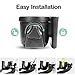 Stroller Cup Holder with Phone Holder, Baby's Feeding Bottle Holder,Bike Cup Holder, Upgraded Universal Cup Holder, 2-in-1 Cup Phone Holder for Stroller, Bike, Wheelchair, Walker, Scooter
