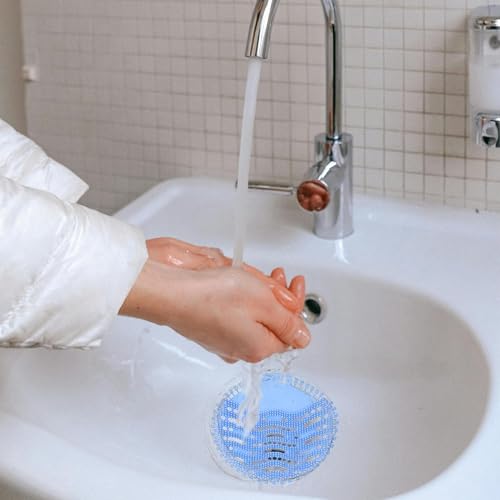 Urinal Mats for Toilets, Kitchen & Bathroom Sinks, Last Upto 5000 Flushes (Pack of 10 Pcs, Mix Flavour Box)