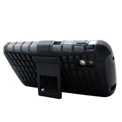 KaysCase ArmorBox Heavy Duty Cover Case for Blackberry Z10 Smart Phone (Black)