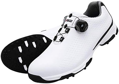 BHB Anti-Skid Waterproof Golf Shoes for Men with Lace System