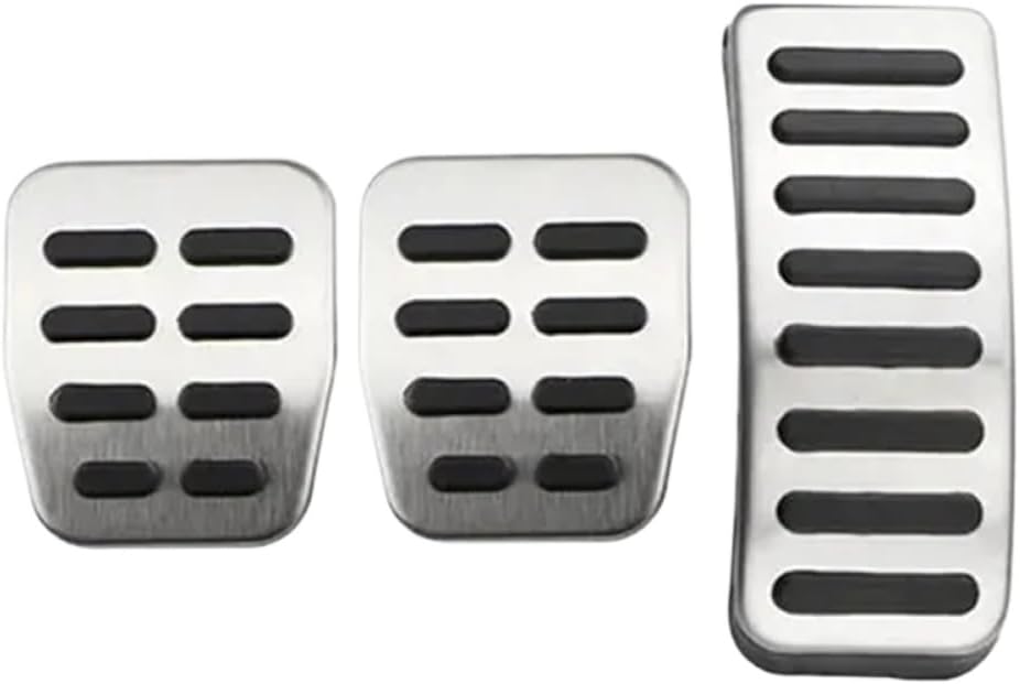 Pedal Cover Pads for Accelerator Gas Brake Clutch Compatible with 2018 2019 2020 2021 2022 Car