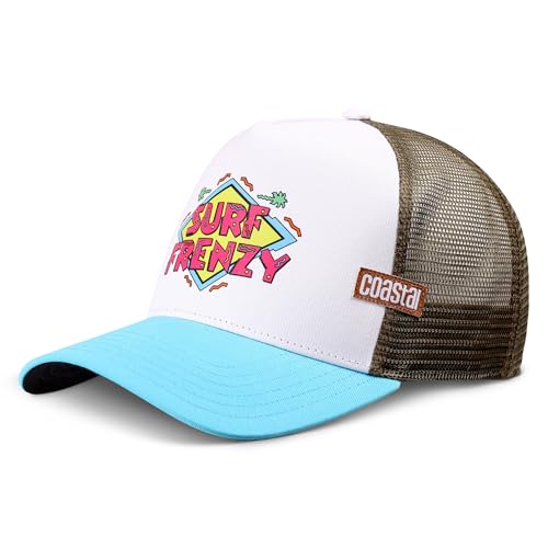 Gorra de surfista Coastal HFT Trucker de alta estructura y acabados premium 2