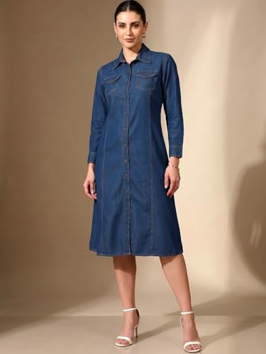 Image of ADDYVERO Women Balloon Sleeve Viscose Rayon Fit & Flare Printed Dress Detailing Above Knee /Mini