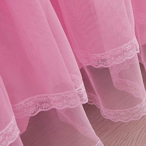 Image of Plastic All Model TV Cover Colourful Dustproof for LCD LED, Indoor Bedroom Living Room Decoration Dust Cover Dustproof Decorative Television Cover 65inch (Pink)