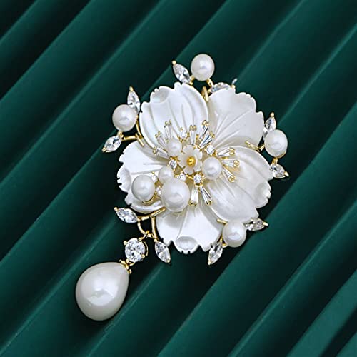 Broche fleur de cerisier pin's mode pour veste et écharpe