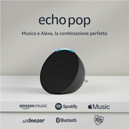 Echo Pop (Ultimo modello) | Altoparlante Bluetooth intelligente c...
