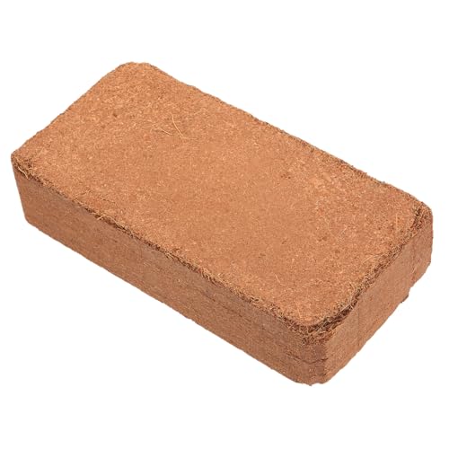 NUOBESTY Bloc de Terreau Compressé Organique pour Semis et Succulentes Bloc de Culture pour Plantes d'Intérieur Rétention d'eau Facile à Hydrater et Transplanter Emballage