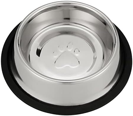 Neater Pet Brands - Stainless Steel No-Skid & Non-Tip Pet Bowl fo...