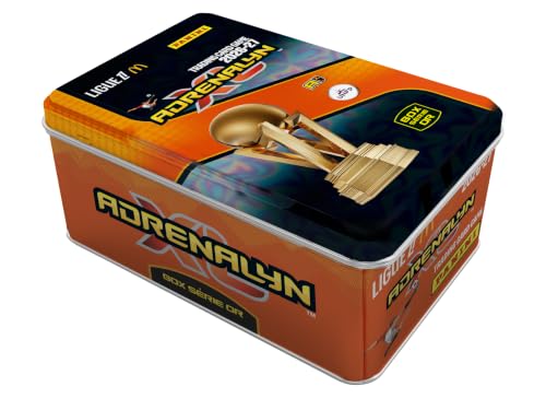 TCG ADRENALYN LIGUE 1 Mc Donald'' 202627 Boite metal serie OR 45 cartes dont 4 cartes EL exclusives + 6 cartes Bis exclusives - vue 2