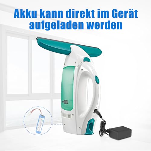 KUNLUN 3,7V 3500mAh Ersatzakku für Fensterreiniger, Li-Ion Ersatzakku für Leifheit Dry&Clean 51000 51002, 51113, 51114 Fenstersauger
