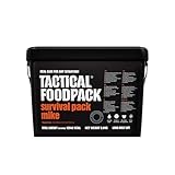 Tactical Foodpack Survival Pack Mike (21 Mahlzeiten) - Gefriergetrocknete Mahlzeiten I zum Verzehr bereit I MRE I Survival I Outdoor Nahrung I Trekking Nahrung I Expedition I Büro