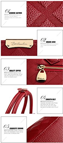 BOSTANTEN Vera Pelle Borsa Donna Sacchetta Tote a