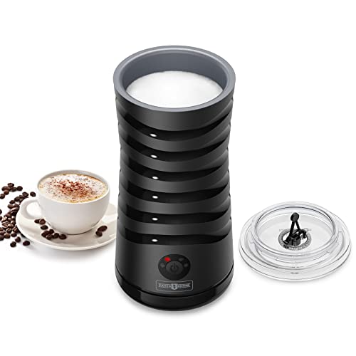 Image of Milk Frother, Paris Rhone 4-in-1 Milk Steamer and Frother, Hot & Cold Foam Milk Warmer with Temperature Control, Auto Shut-Off Frothers for Coffee, Latte, Cappuccino, Macchiato