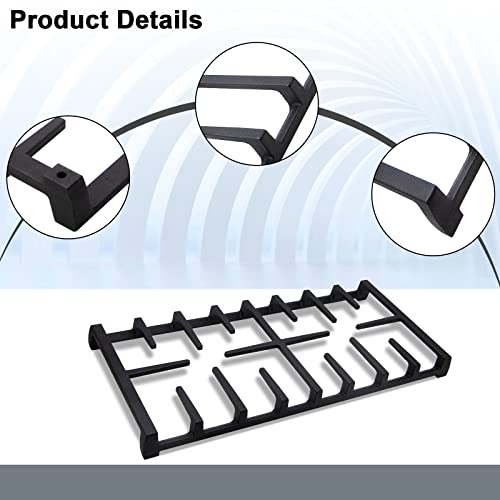WB31X27150 Center Grate for GE Gas Stove, Replace JXGRATE1 WB31X24737 General Electric Gas Range Burner Grate, Stove Surface Top Center Grate Cast Iron Rack