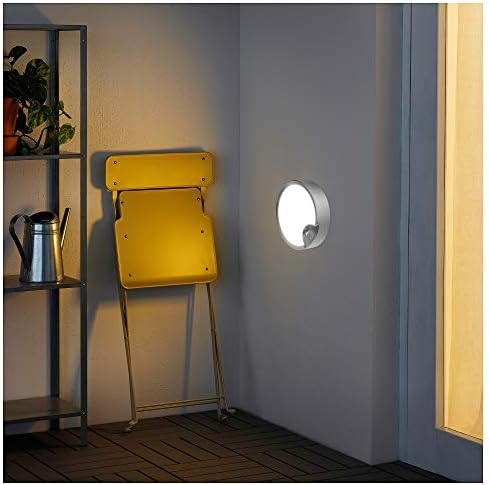 WOOPHEN Motion Sensor Ceiling Light Battery Operated Super Bright Indoor Wireless LED Light, 400LM White Light