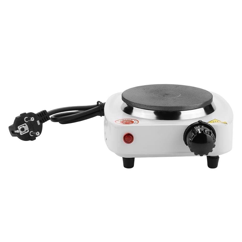 Electric Cooking Stove Induction Cooktop Hot Plate Burner With 5 Gears Adjustable, Quick Heating Portable Electric Worktop Coil Stove For Home Kitchen & Traveling – Sealed, White Electric Cooking Stove Induction Cooktop Hot Plate Burner With 5 Gears Adjustable, Quick Heating Portable Electric Worktop Coil Stove For Home Kitchen & Traveling – Sealed, White