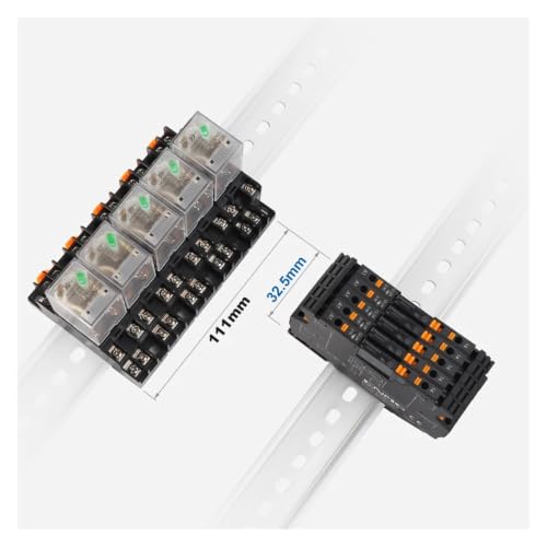 Relais intermédiaire compact APAN3124 pour domotique et automatisme 24V